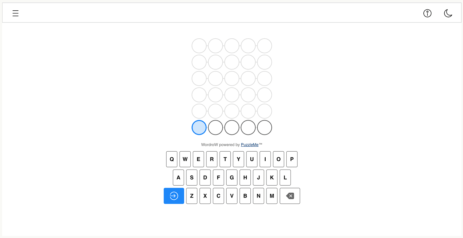 sample wordrow